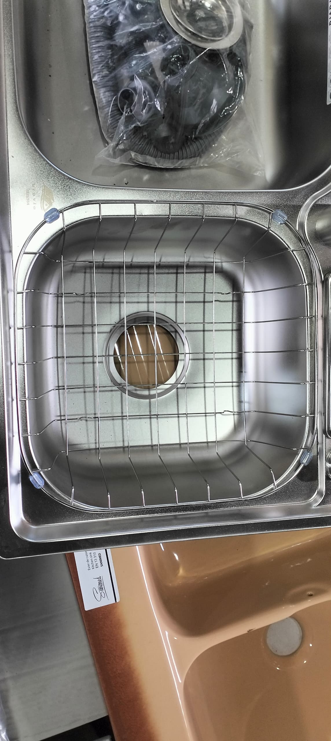 Évier cuisine inox (304) / 5 accessoires en 1 Evier